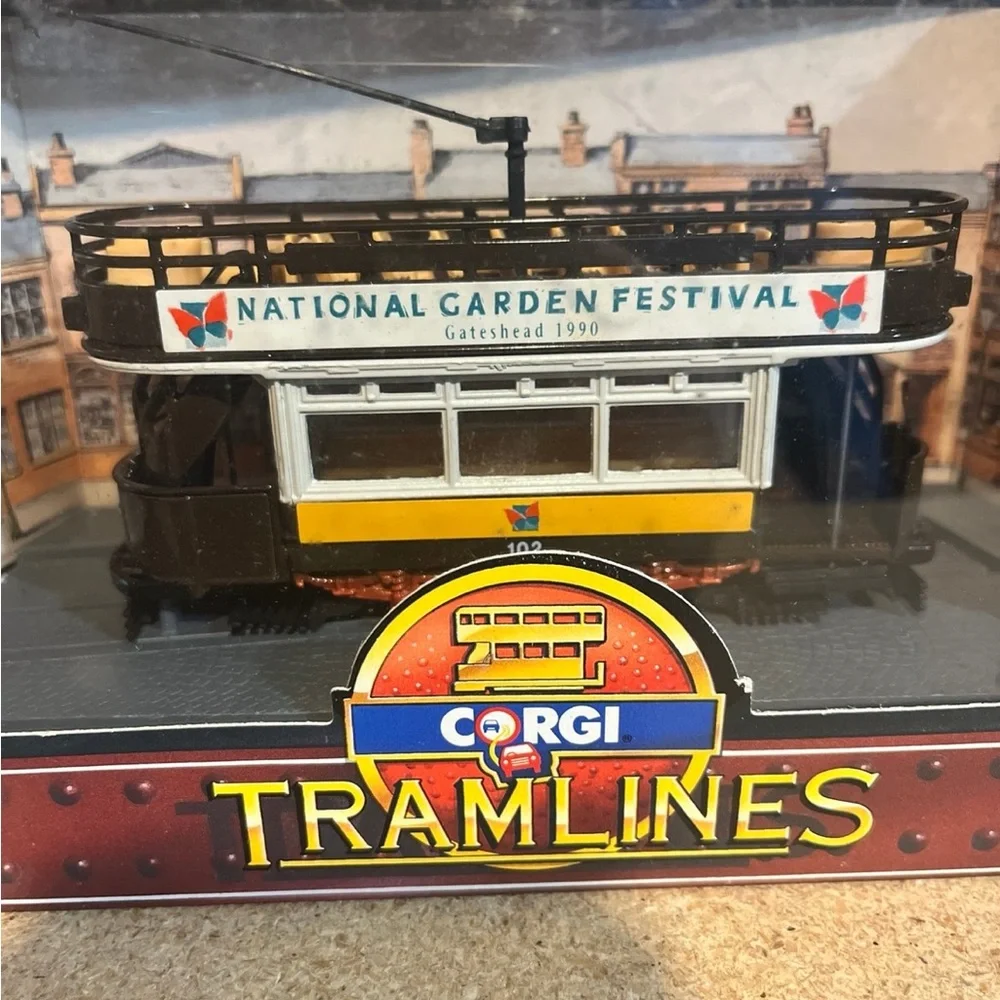 Corgi Tramlines Tram National Garden Festival Gateshead 1990 diecast toy